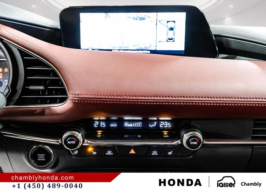 Mazda 3 Sport GT w/Turbo Auto i-ACTIV AWD LEATHER CARPLAY I SUNROOF I HEATED SEATS I ACTIVE SECURITY 2021 à Montréal, Québec - 25 - w1024h768px