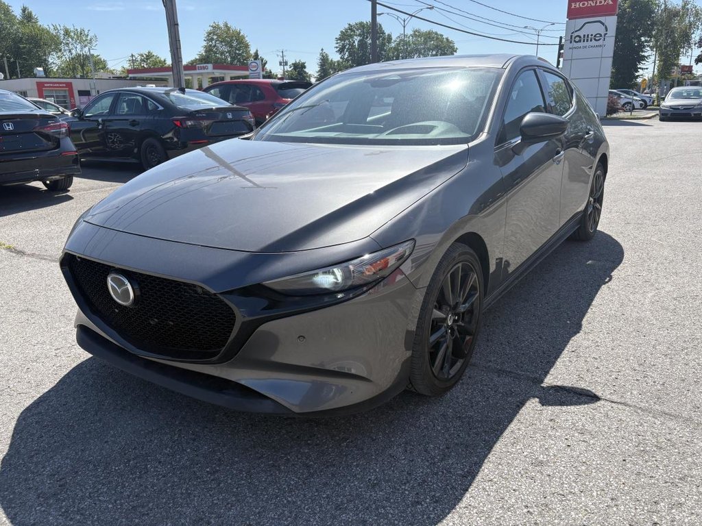 Mazda 3 Sport GT Auto i-ACTIV AWD LEATHER I HEATED SEATS AND STEERING WHEEL I MAGS I CARPLAY I ACTIVE SECURITY 2024 à Montréal, Québec - 3 - w1024h768px