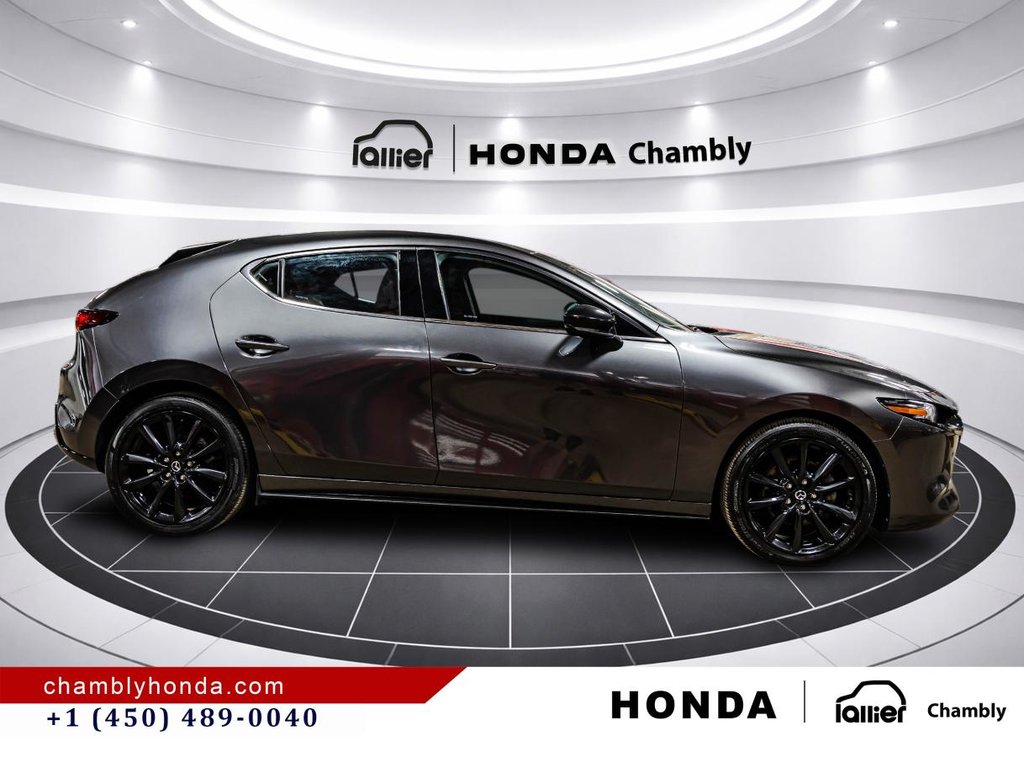 Mazda 3 Sport GT Auto i-ACTIV AWD LEATHER I HEATED SEATS AND STEERING WHEEL I MAGS I CARPLAY I ACTIVE SECURITY 2024 à Montréal, Québec - 8 - w1024h768px