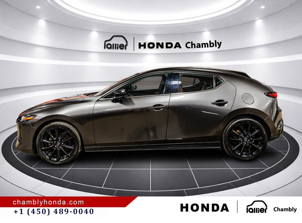 Mazda 3 Sport GT Auto i-ACTIV AWD LEATHER I HEATED SEATS AND STEERING WHEEL I MAGS I CARPLAY I ACTIVE SECURITY 2024 à Montréal, Québec - 4 - w1024h768px