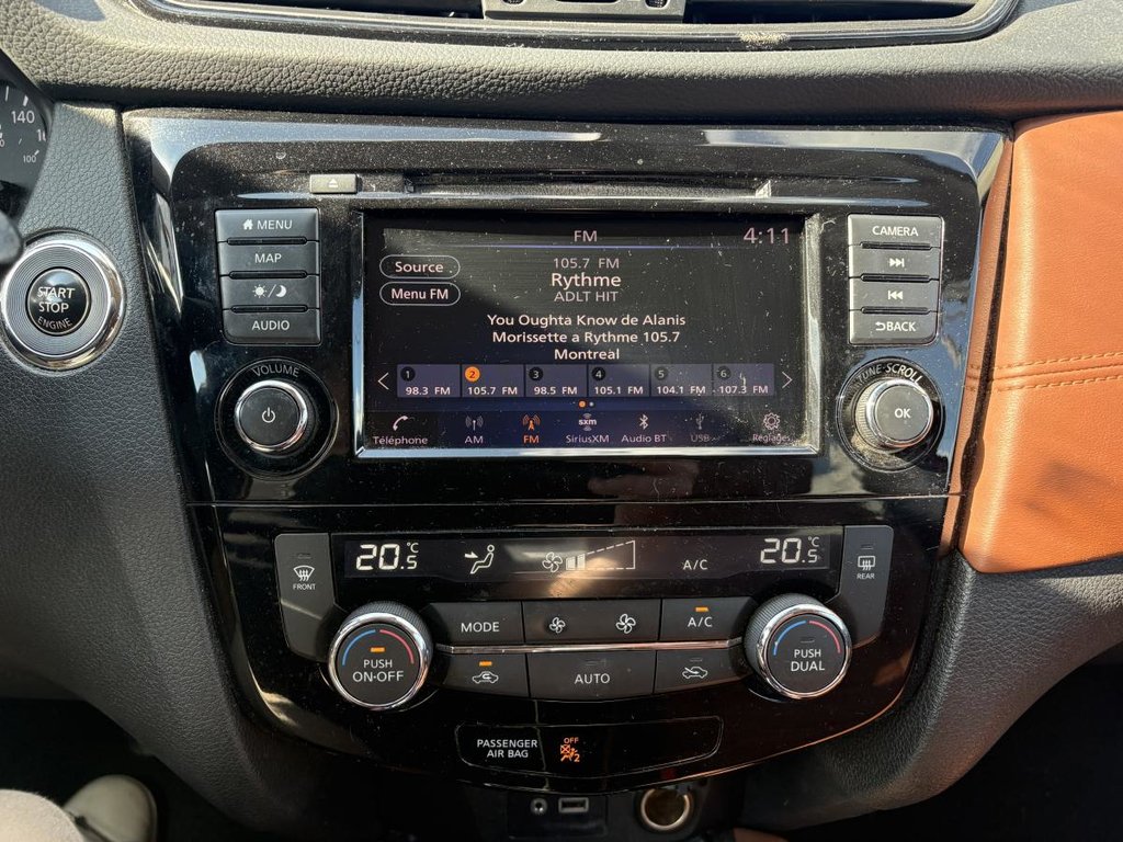 2018 Nissan Rogue AWD SL 113,000 KM! LEATHER I HEATED SEATS I PANORAMIC SUNROOF I MAGS I CARPLAY I STARTER in Montréal, Quebec - 11 - w1024h768px