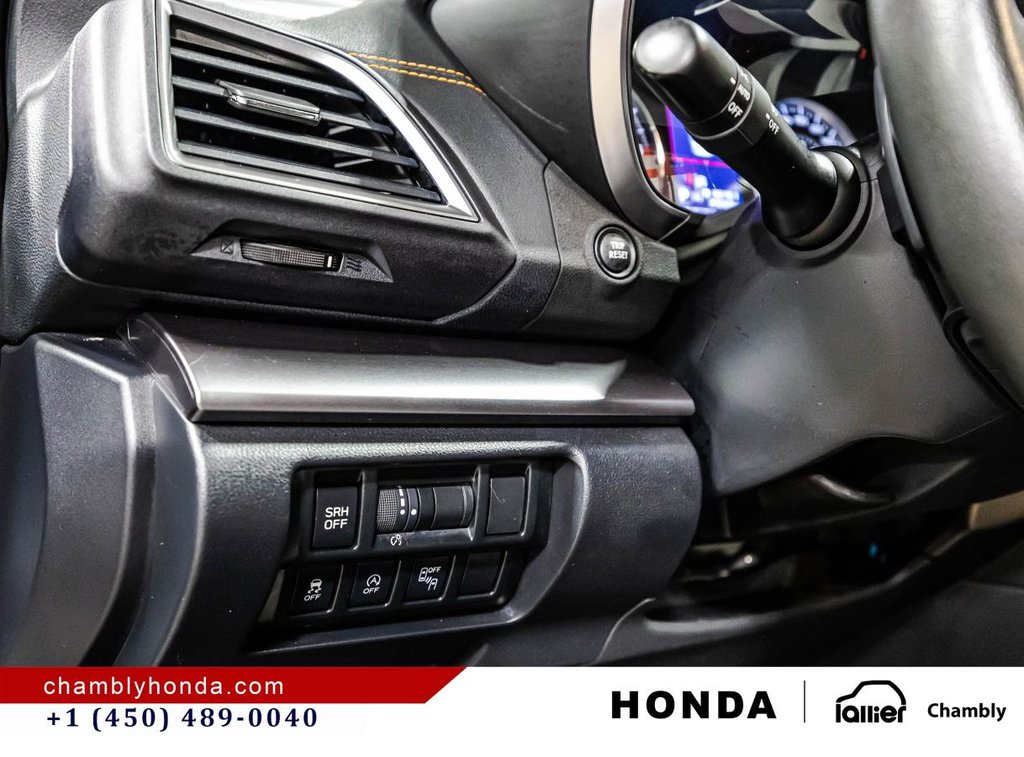 2022 Subaru Crosstrek Limited 39,000 KM I SUNROOF I MAGS I CARPLAY I HEATED SEATS I ACTIVE SECURITY in Montréal, Quebec - 21 - w1024h768px