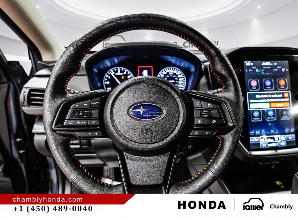 Subaru Crosstrek Limited AWD 31,000 KM I SUNROOF I MAGS I HEATED SEATS & STEERING WHEEL I  CARPLAY I ACTIVE SECURITY 2024 à Montréal, Québec - 22 - w1024h768px