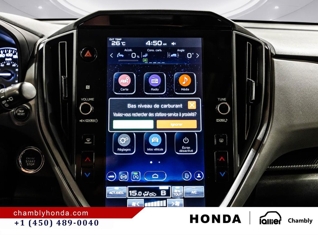 Subaru Crosstrek Limited AWD 31,000 KM I SUNROOF I MAGS I HEATED SEATS & STEERING WHEEL I  CARPLAY I ACTIVE SECURITY 2024 à Montréal, Québec - 24 - w1024h768px