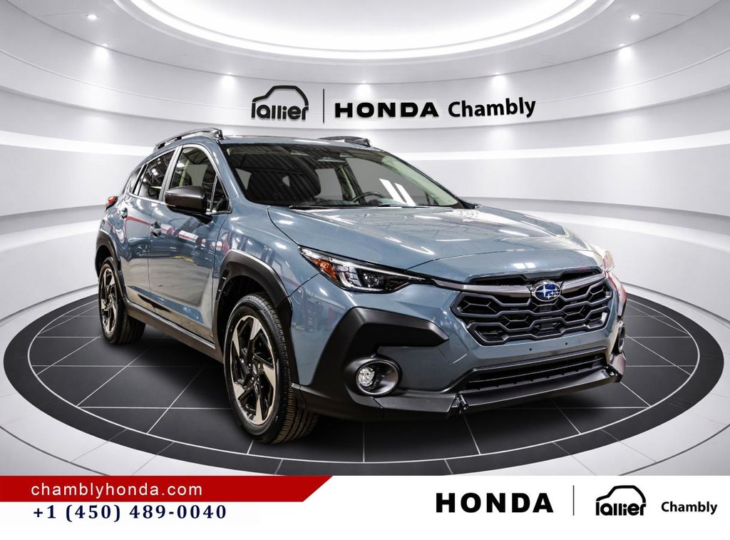 Subaru Crosstrek Limited AWD 31,000 KM I SUNROOF I MAGS I HEATED SEATS & STEERING WHEEL I  CARPLAY I ACTIVE SECURITY 2024 à Montréal, Québec - 9 - w1024h768px