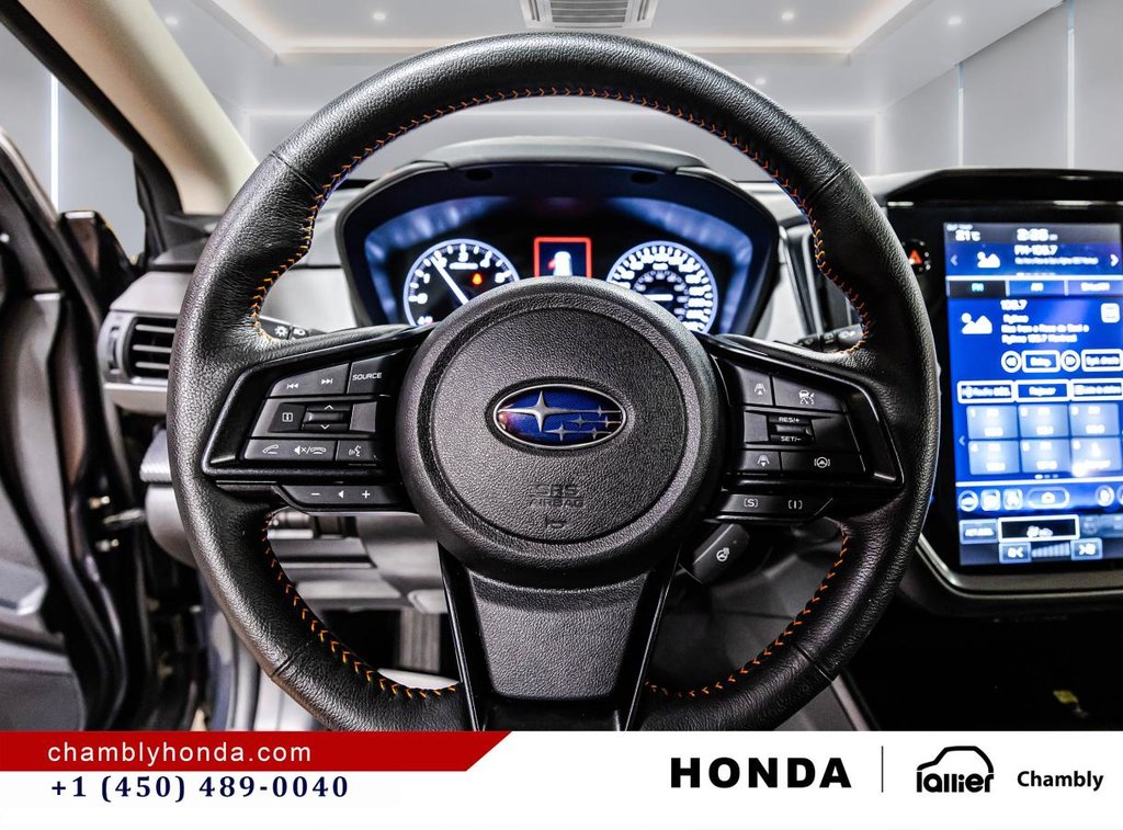 Subaru Crosstrek Limited AWD 24,000 KM I LEATHER I SUNROOF I MAGS I CARPLAY I HEATED SEATS I ACTIVE SECURITY 2024 à Montréal, Québec - 22 - w1024h768px