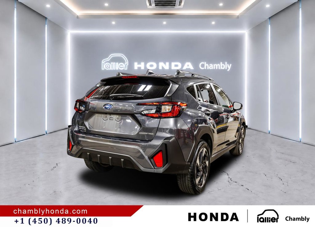 Subaru Crosstrek Limited AWD 24,000 KM I LEATHER I SUNROOF I MAGS I CARPLAY I HEATED SEATS I ACTIVE SECURITY 2024 à Montréal, Québec - 7 - w1024h768px