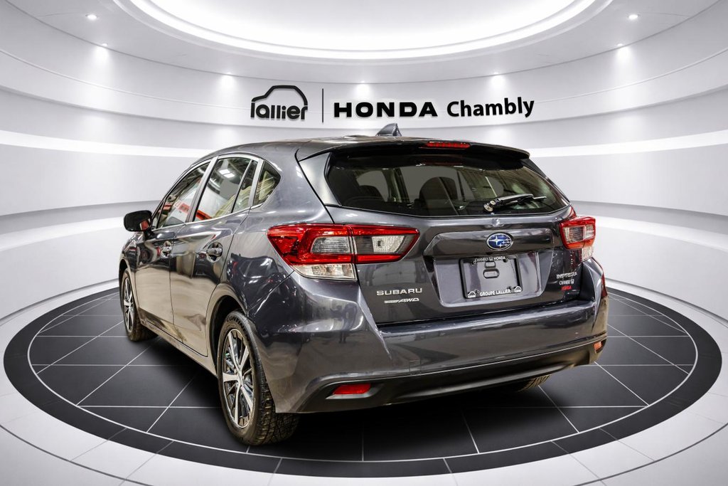 2022 Subaru Impreza Touring 5-door CVT w/EyeSight CARPLAY I HEATED SEATS I CAMERA I ACTIVE SECURITY in Montréal, Quebec - 5 - w1024h768px