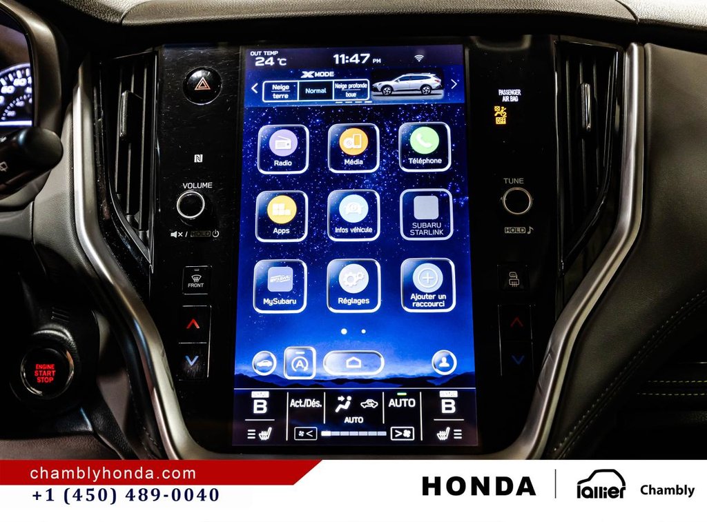 2021 Subaru Outback 2.4i Outdoor XT CARPLAY I SUNROOF I MAGS I HEATED SEATS I ACTIVE SECURITY in Montréal, Quebec - 25 - w1024h768px