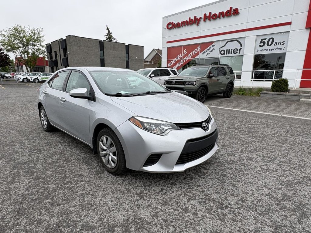2014 Toyota Corolla LE 105,000 KM!! I NO ACCIDENT I CAMERA I BLEUTOOTH I HEATED SEATS in Montréal, Quebec - 1 - w1024h768px