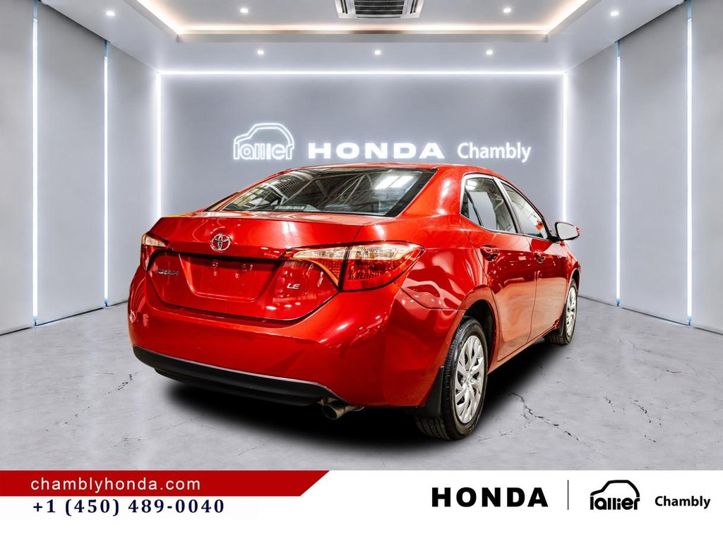 2018 Toyota Corolla LE 28,000 KM!!! AUTOMATIC I HEATED SEATS I BLUETOOTH I CAMERA in Montréal, Quebec - 7 - w1024h768px