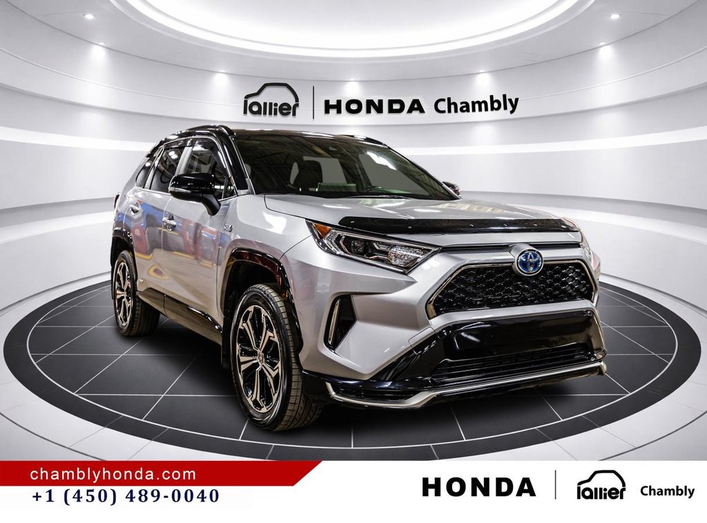 2021 Toyota RAV4 Prime XSE AWD LEATHER I SUNROOF I MAGS I CARPLAY I ACTIVE SECURITY in Montréal, Quebec - 9 - w1024h768px