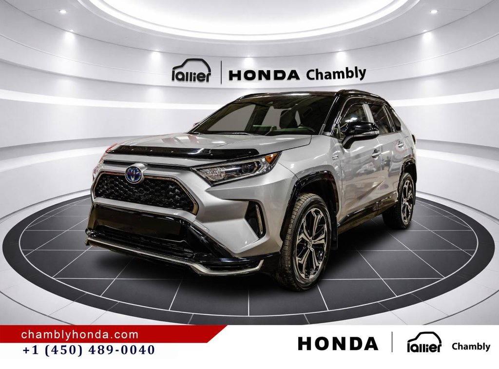 2021 Toyota RAV4 Prime XSE AWD LEATHER I SUNROOF I MAGS I CARPLAY I ACTIVE SECURITY in Montréal, Quebec - 3 - w1024h768px
