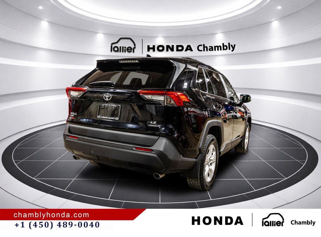Toyota RAV4 LE AWD  I CARPLAY I HEATED SEATS I CAMERA I MAGS I ACTIVE SECURITY 2019 à Montréal, Québec - 7 - w1024h768px