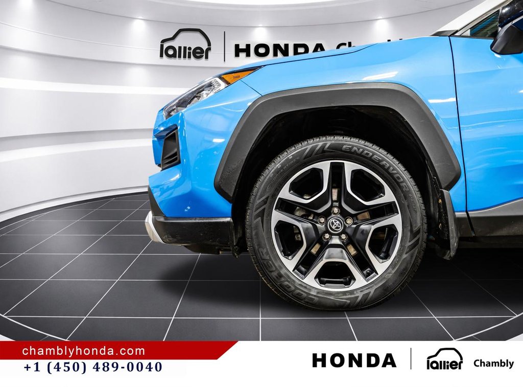 2020 Toyota RAV4 Trail AWD NO ACCIDENT I HEATED AND VENTILATED SEATS I SUNROOF I MAGS I CAMERA I ACTIVE SECURITY in Montréal, Quebec - 6 - w1024h768px