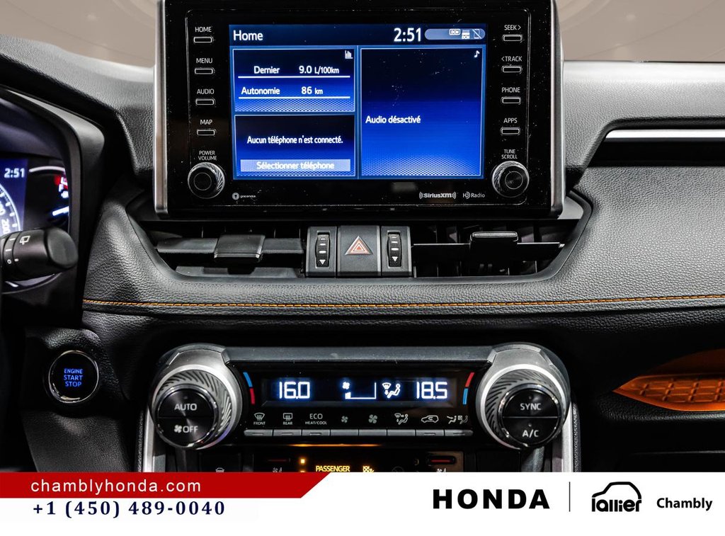 2020 Toyota RAV4 Trail AWD NO ACCIDENT I HEATED AND VENTILATED SEATS I SUNROOF I MAGS I CAMERA I ACTIVE SECURITY in Montréal, Quebec - 21 - w1024h768px