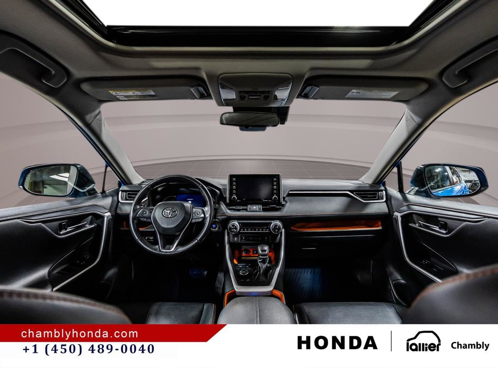 2020 Toyota RAV4 Trail AWD NO ACCIDENT I HEATED AND VENTILATED SEATS I SUNROOF I MAGS I CAMERA I ACTIVE SECURITY in Montréal, Quebec - 10 - w1024h768px