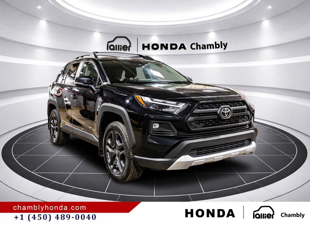 2022 Toyota RAV4 Trail AWD MAGS I SUNROOF I HEATED SEATS I CARPLAY I ACTIVE SECURITY in Montréal, Quebec - 9 - w1024h768px