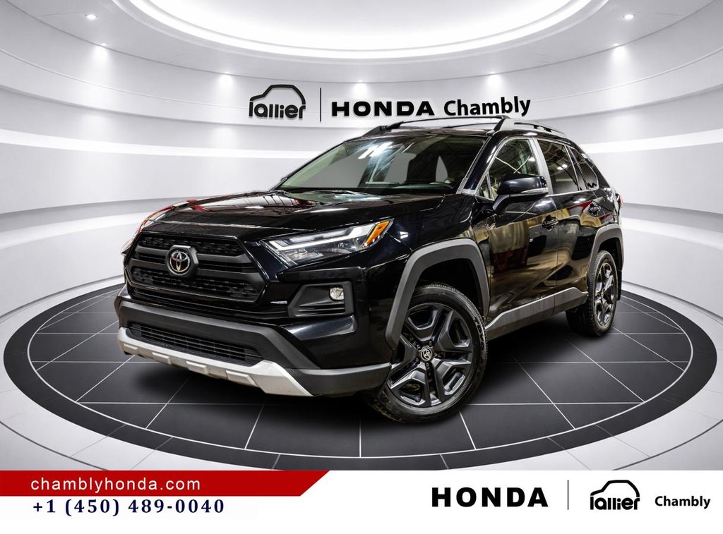 2022 Toyota RAV4 Trail AWD MAGS I SUNROOF I HEATED SEATS I CARPLAY I ACTIVE SECURITY in Montréal, Quebec - 1 - w1024h768px