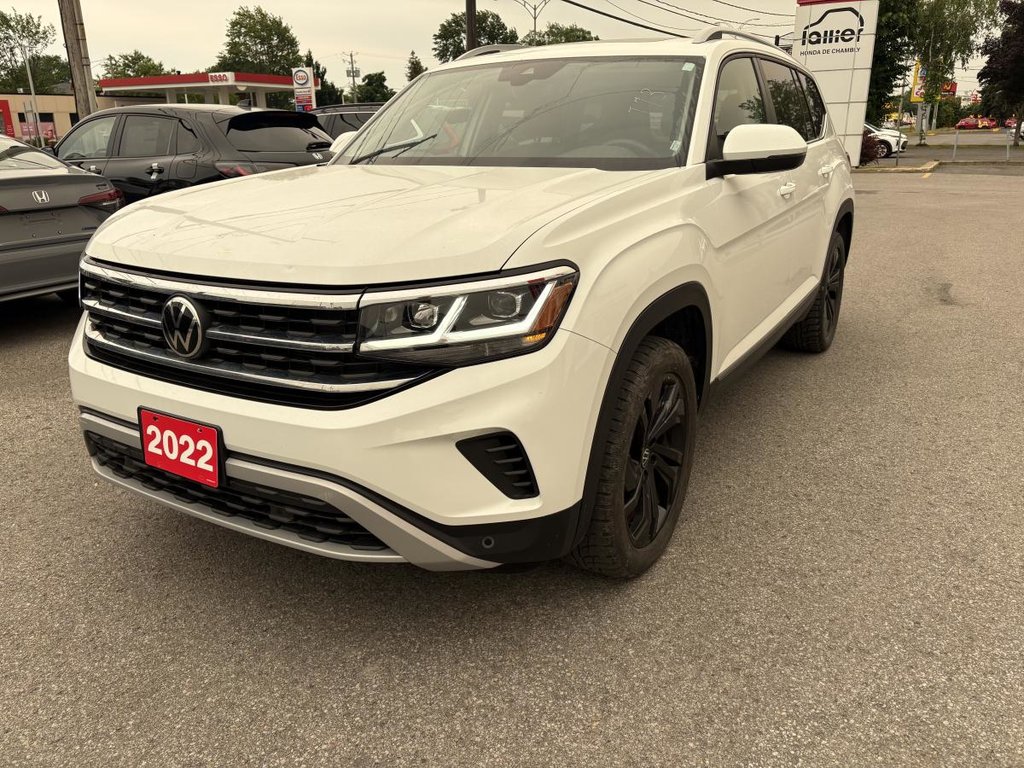Volkswagen Atlas Highline 3.6 FSI 4MOTION V6 TOWING CAPACITY 5,000 LBS I PANORAMIC SUNROOF I HEATED & VENTIALTED SEAT 2022 à Montréal, Québec - 4 - w1024h768px