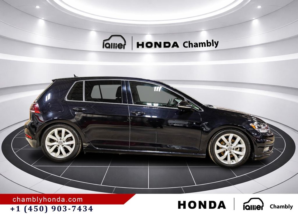 2021 Volkswagen Golf Comfortline 5-door Manual LEATHER I SUNROOF I HEATED SEATS I ACTIVE SECURITY in Montréal, Quebec - 8 - w1024h768px