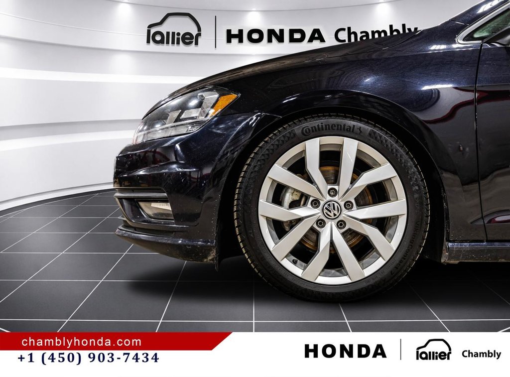 2021 Volkswagen Golf Comfortline 5-door Manual LEATHER I SUNROOF I HEATED SEATS I ACTIVE SECURITY in Montréal, Quebec - 10 - w1024h768px