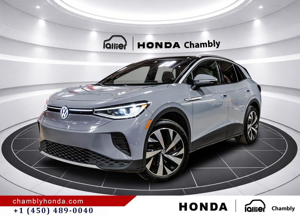 Volkswagen ID.4 Pro S AWD LEATHER I PANORAMIC SUNROOF I HEATED SEATS I MAGS I CARPLAY I ACTIVE SECURITY 2021 à Montréal, Québec - 1 - w1024h768px