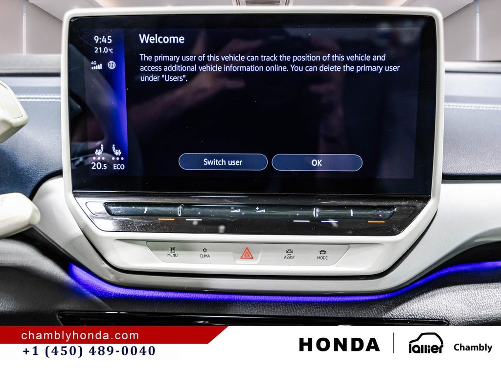 2023 Volkswagen ID.4 Pro S  AWD w/SK On Battery I LEATRHER I HEATED SEATS I CAMERA I MAGS SNROOF I ACTIVE SECURITY in Montréal, Quebec - 25 - w1024h768px