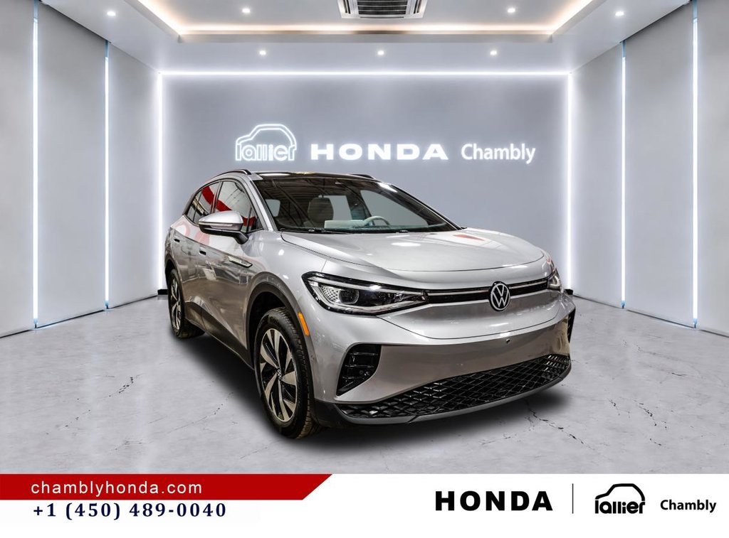 2023 Volkswagen ID.4 Pro S  AWD w/SK On Battery I LEATRHER I HEATED SEATS I CAMERA I MAGS SNROOF I ACTIVE SECURITY in Montréal, Quebec - 9 - w1024h768px