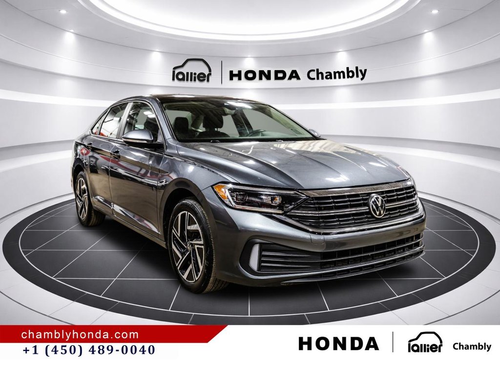 2023 Volkswagen Jetta Highline CUIR I HEATED SEATS I MAGS I CAMERA I CARPLAY I ACTIVE SECURITY in Montréal, Quebec - 9 - w1024h768px