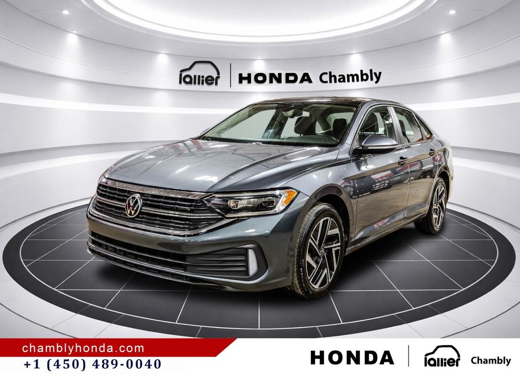 2023 Volkswagen Jetta Highline CUIR I HEATED SEATS I MAGS I CAMERA I CARPLAY I ACTIVE SECURITY in Montréal, Quebec - 3 - w1024h768px