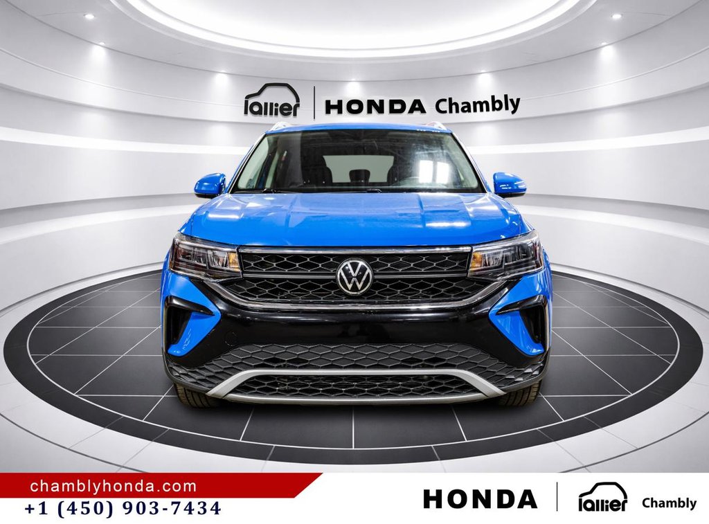 2022 Volkswagen Taos Comfortline 4MOTION CARPLAY I MAGS I HEATED SEATS I CAMERA I ACTIVE SECURITY in Montréal, Quebec - 2 - w1024h768px