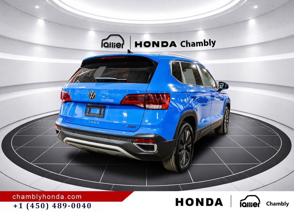2022 Volkswagen Taos Comfortline 4MOTION CARPLAY I MAGS I HEATED SEATS I CAMERA I ACTIVE SECURITY in Montréal, Quebec - 7 - w1024h768px