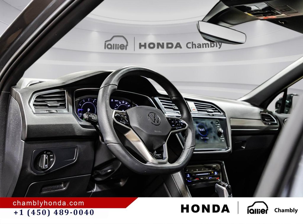 2022 Volkswagen Tiguan Comfortline R-Line Black Edition 4MOTION SUNROOF I MAGS I HEATED SEATS I CAMERA in Montréal, Quebec - 22 - w1024h768px