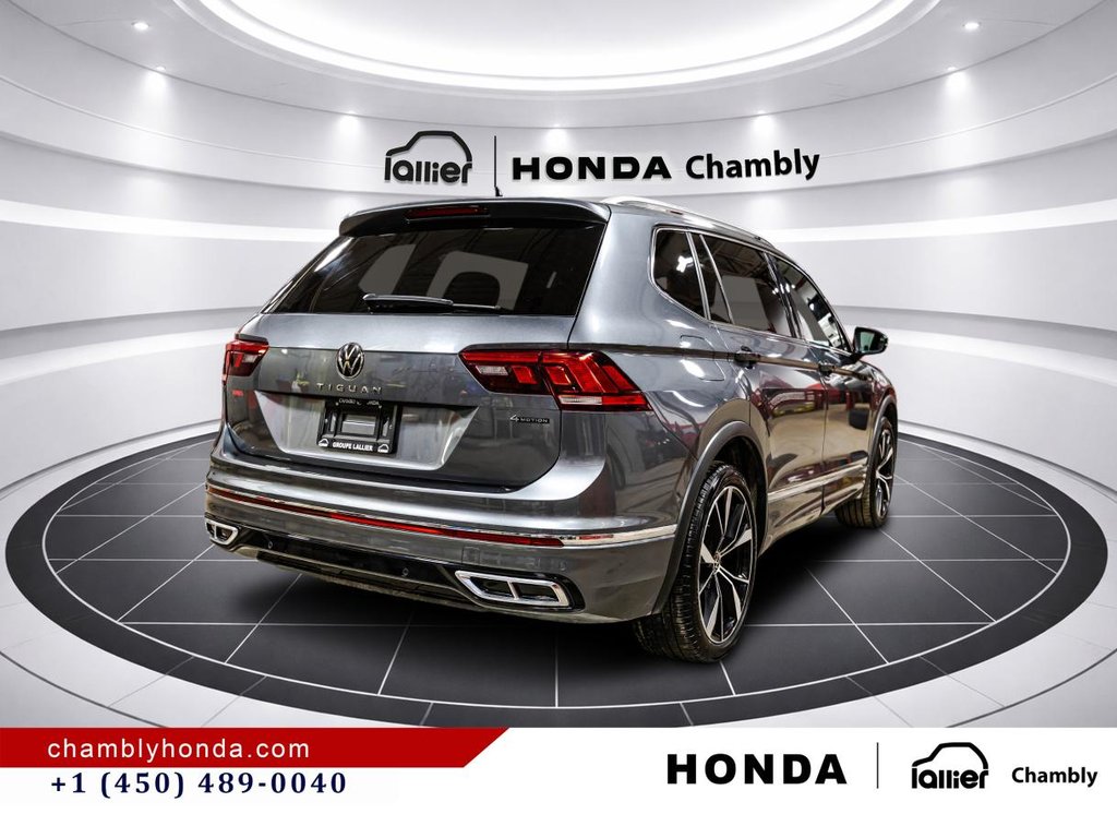 2023 Volkswagen Tiguan Highline R-Line 4MOTION 1 OWNER I NO ACCIDENT I 7 SEATERS I LEATHER I SUNROOF I  MAGS in Montréal, Quebec - 7 - w1024h768px