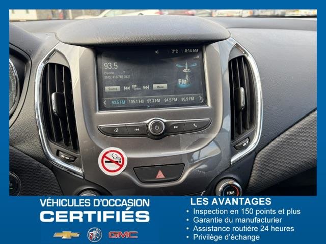 2018 Chevrolet Cruze LT in Chibougamau, Quebec - 13 - w1024h768px
