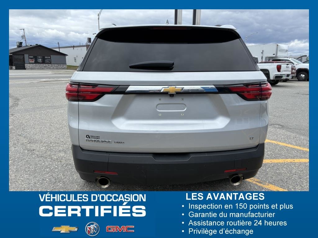 Chevrolet Traverse LT Cloth 2022 à Chibougamau, Québec - 5 - w1024h768px