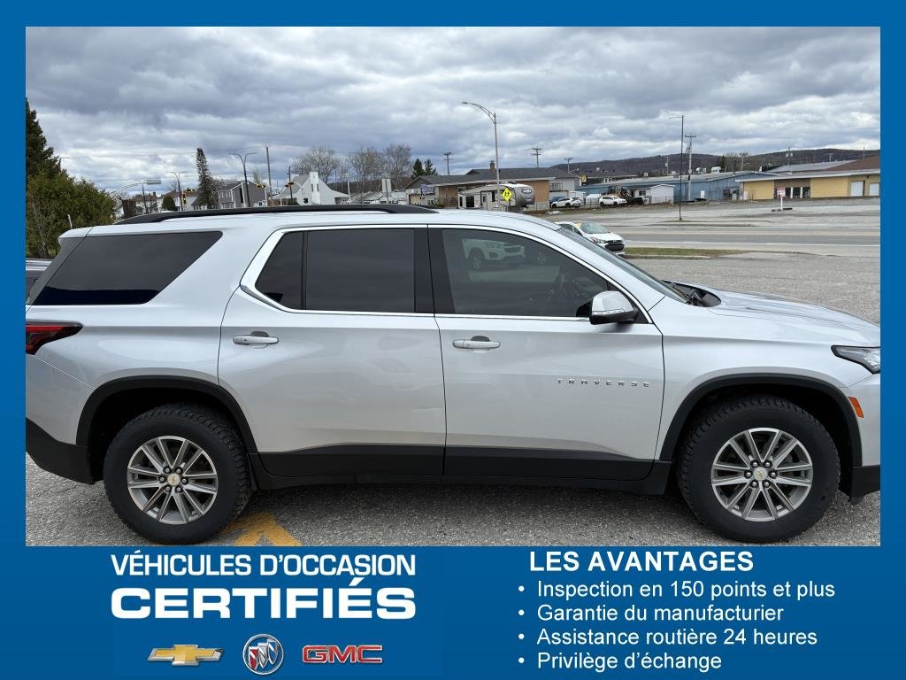Chevrolet Traverse LT Cloth 2022 à Chibougamau, Québec - 7 - w1024h768px