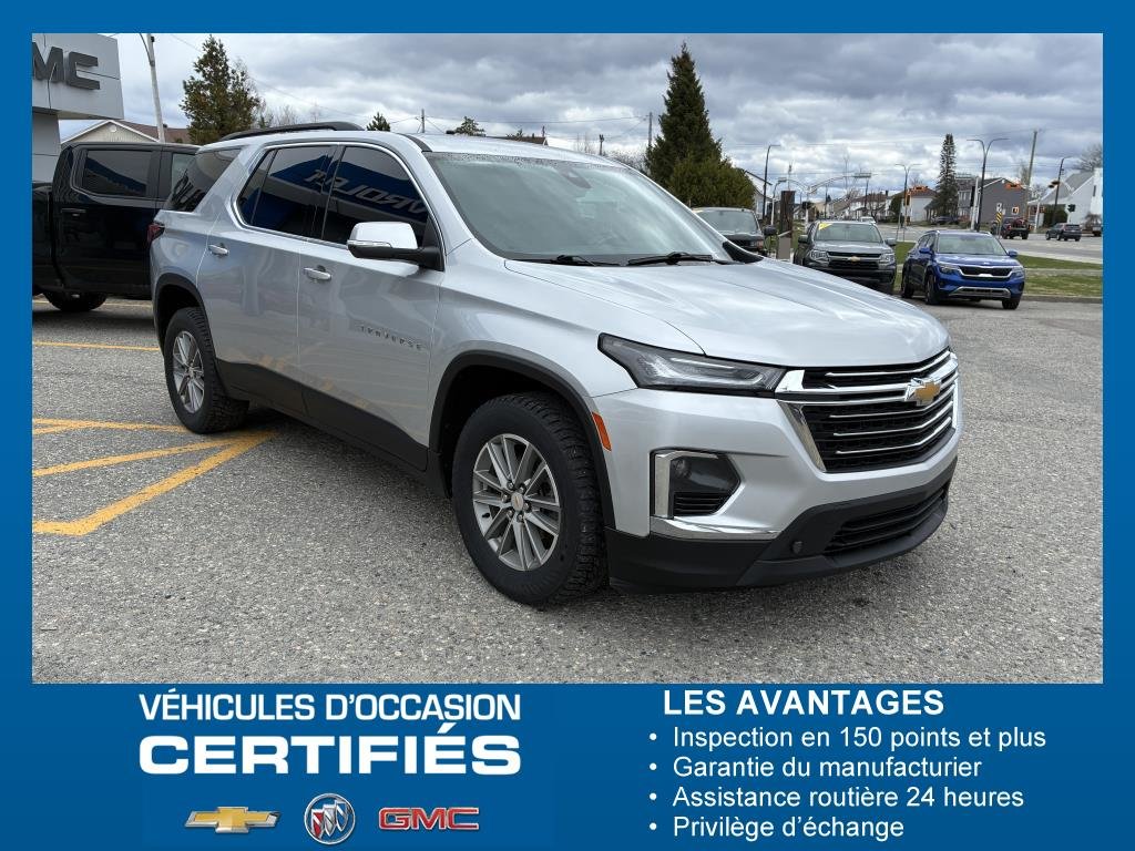 Chevrolet Traverse LT Cloth 2022 à Chibougamau, Québec - 8 - w1024h768px