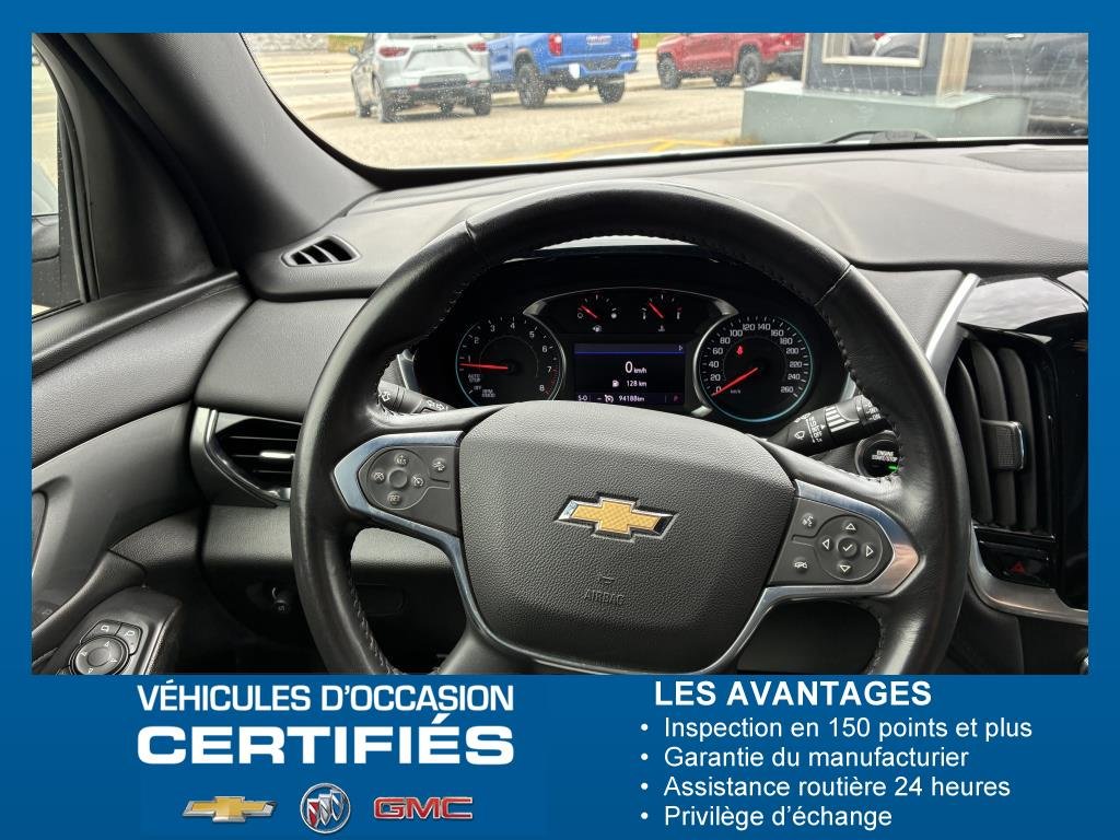 Chevrolet Traverse LT Cloth 2022 à Chibougamau, Québec - 9 - w1024h768px