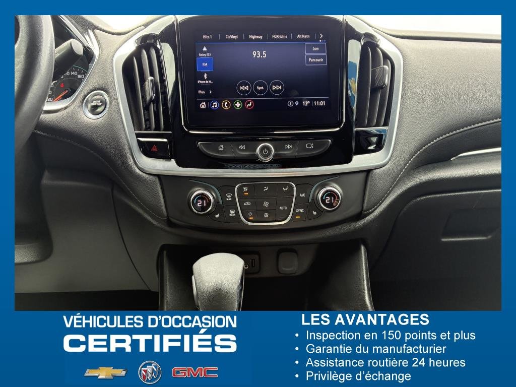 Chevrolet Traverse LT Cloth 2022 à Chibougamau, Québec - 11 - w1024h768px