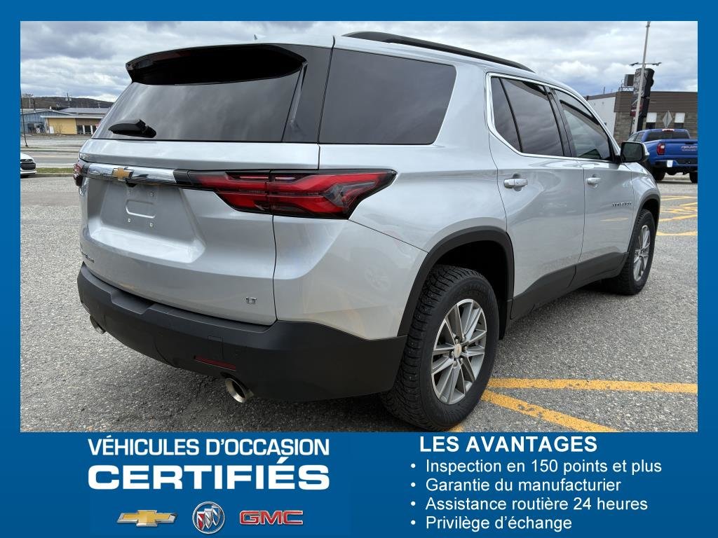 Chevrolet Traverse LT Cloth 2022 à Chibougamau, Québec - 6 - w1024h768px