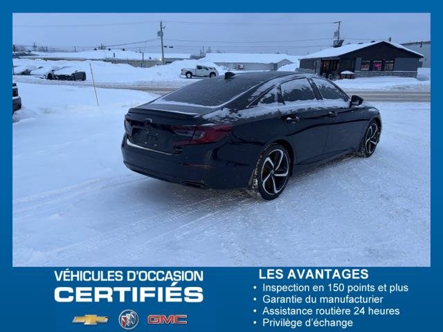 Honda Accord Sedan Sport 2018 à Chibougamau, Québec - 6 - w1024h768px