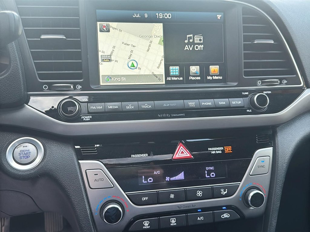 2018 Hyundai Elantra Limited | Leather | Cam | USB | HtdSeats in Saint John, New Brunswick - 18 - w1024h768px
