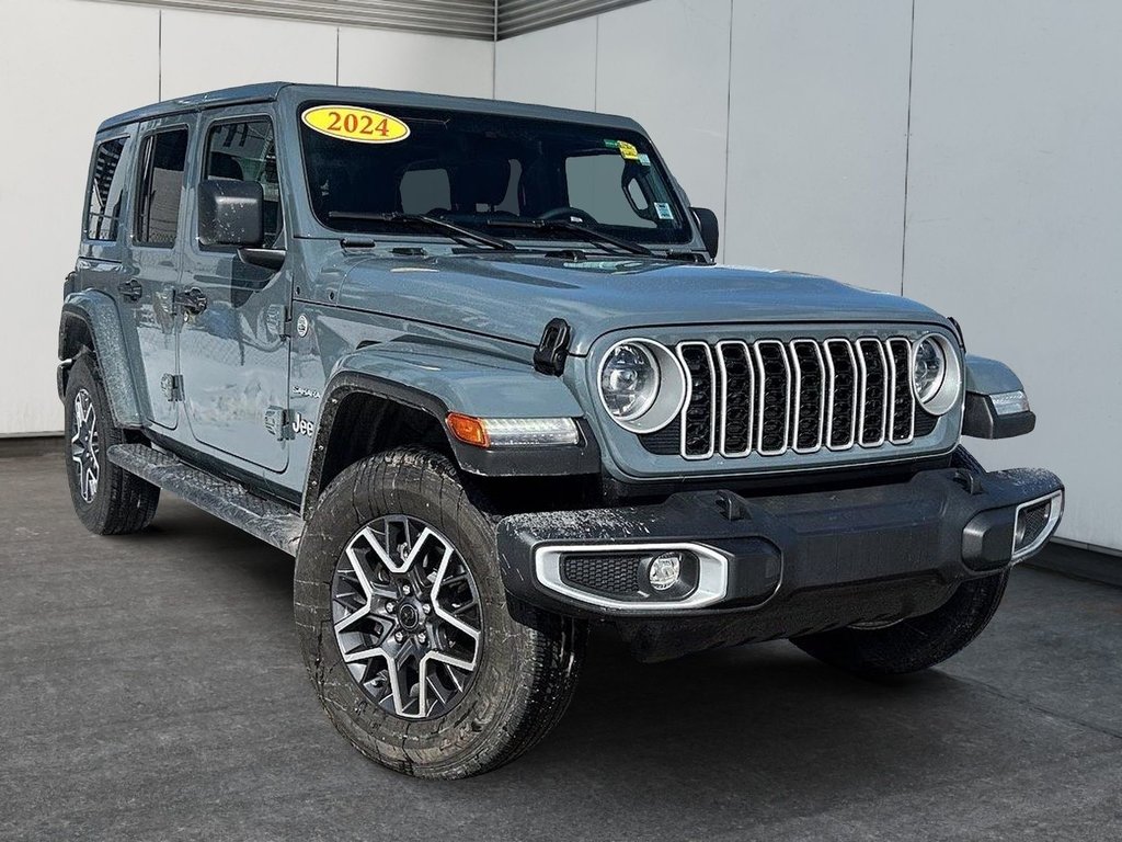 2024 Jeep Wrangler Sahara | Leather | Cam | USB | Warranty to 2028 in Saint John, New Brunswick - 1 - w1024h768px