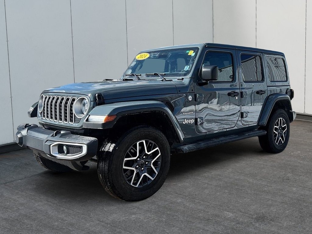 2024 Jeep Wrangler Sahara | Leather | Cam | USB | Warranty to 2028 in Saint John, New Brunswick - 9 - w1024h768px