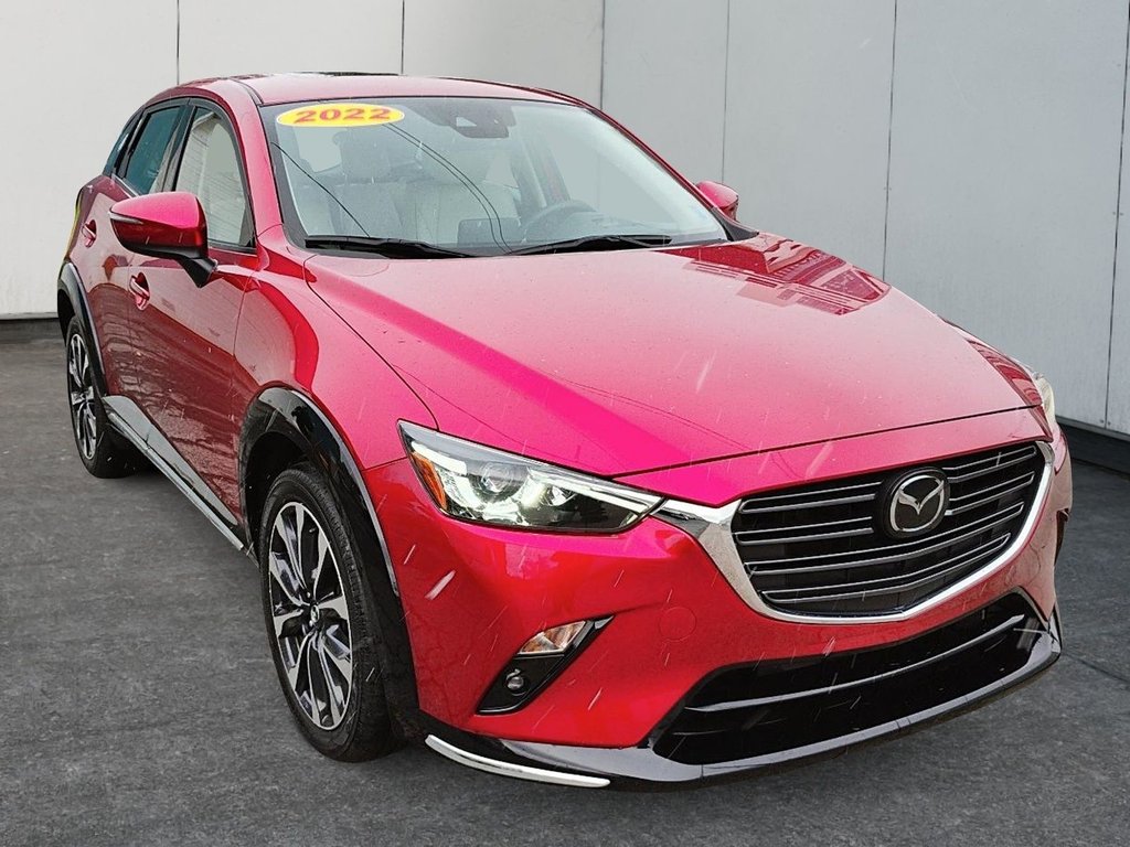 2022 Mazda CX-3 GT | Leather | Roof | Nav | Cam | USB | HtdWheel in Saint John, New Brunswick - 1 - w1024h768px
