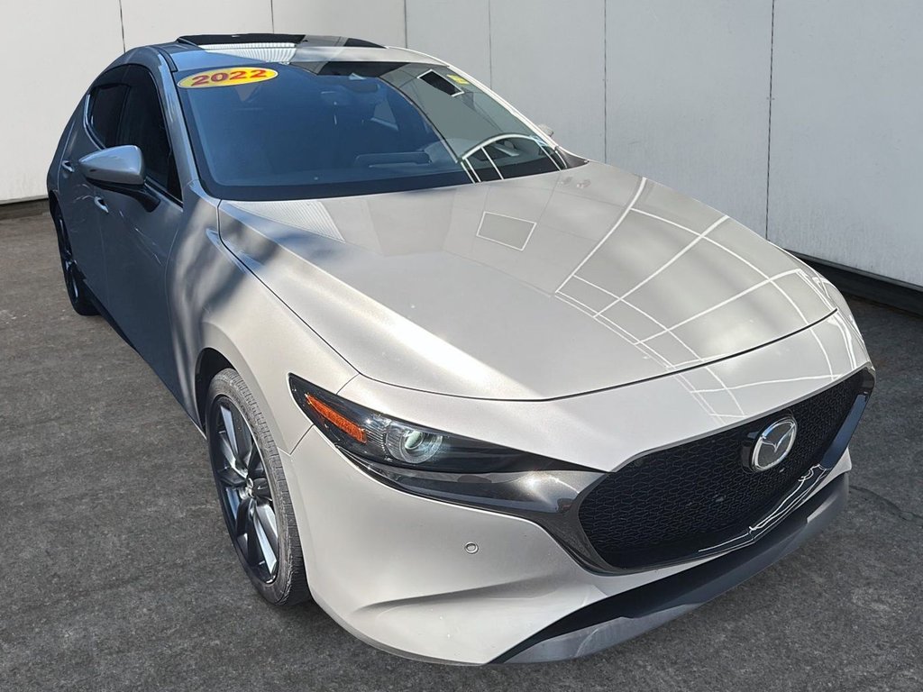 2022 Mazda 3 Sport GT | Leather | Roof | Nav | Cam | USB | HtdWheel in Saint John, New Brunswick - 1 - w1024h768px