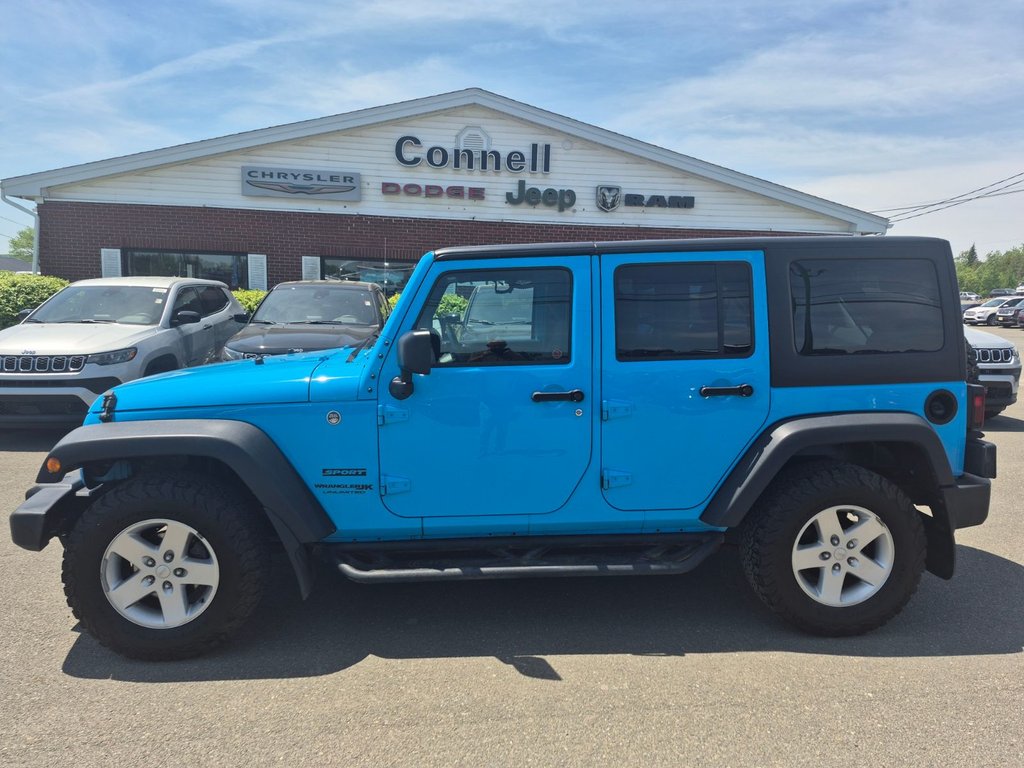 2018 Jeep Wrangler JK Unlimited Sport in Woodstock, New Brunswick - 8 - w1024h768px