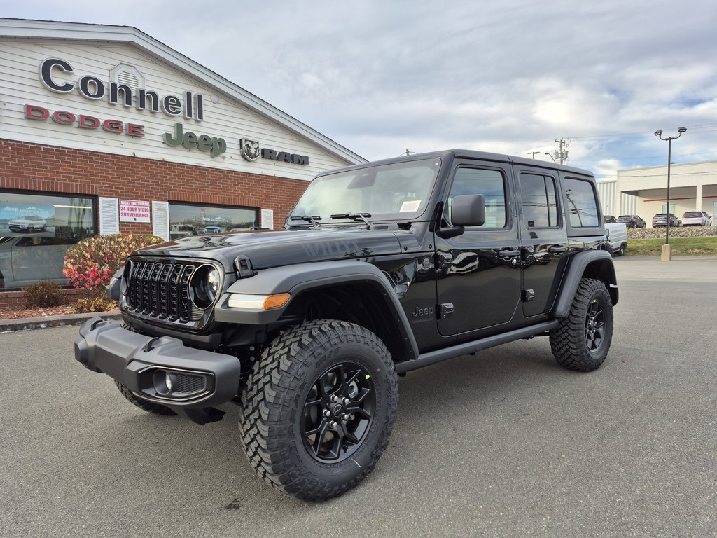 2026 Jeep Wrangler 4-Door WILLYS in Woodstock, New Brunswick - 1 - w1024h768px